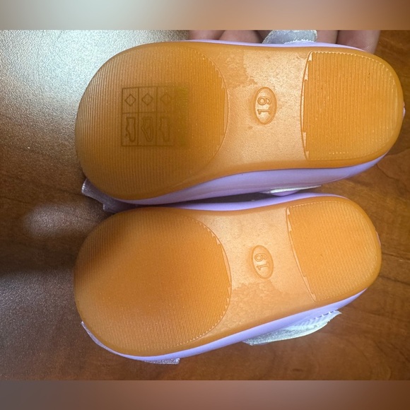 Purple Kids Shoes with Bow Detail - Picture 10 of 12